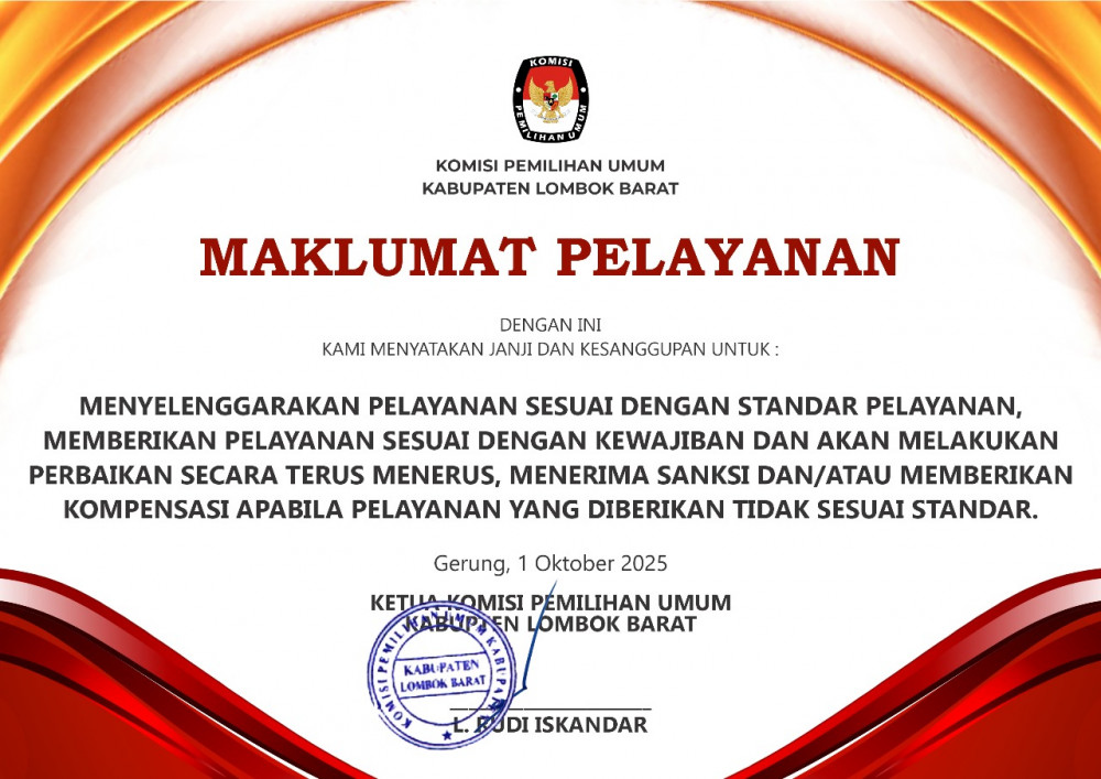 MAKLUMAT PELAYANAN PPID LOBAR