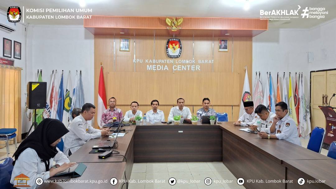 Rapat Pimpinan Lingkup KPU Provinsi NUsa Tenggara Barat
